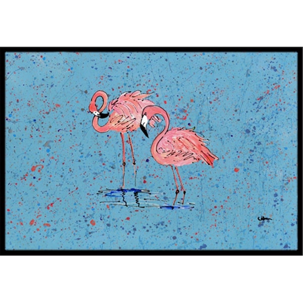 Beyondbasketball Flamingo Indoor Or Outdoor Mat - 18 x 27 in. BE2844648 - main